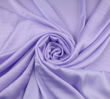 LILAC Fine Silky Smooth Liquid Sateen Satin Dress Fabric Drape Lining Material 9354