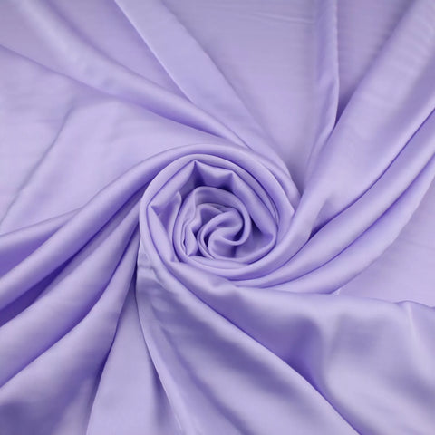 LILAC Fine Silky Smooth Liquid Sateen Satin Dress Fabric Drape Lining Material 9354