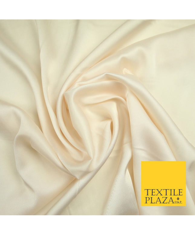 NUDE  Fine Silky Smooth Liquid Sateen Satin Dress Fabric Drape Lining Material 7000