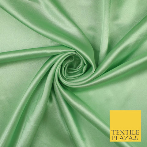 SEAFOAM GREEN  Plain Solid Crepe Back Satin Fabric Material Dress Bridal 58" 9907