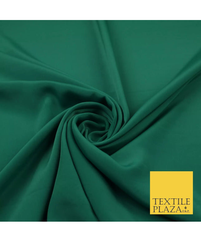 SEA GREEN Plain Dyed Silky French Crepe de Chine Fabric Material Dress 44" 9058
