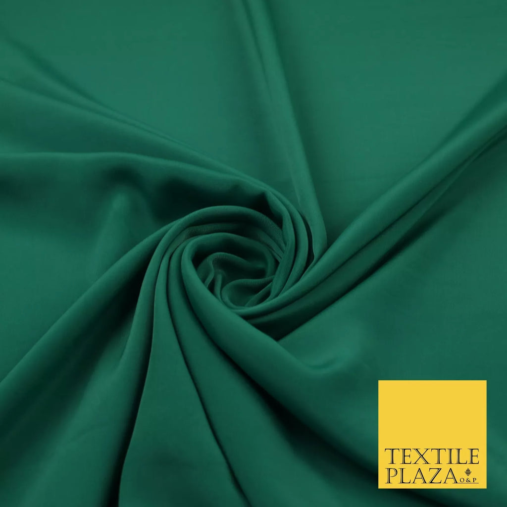 SEA GREEN Plain Dyed Silky French Crepe de Chine Fabric Material Dress 44" 9058