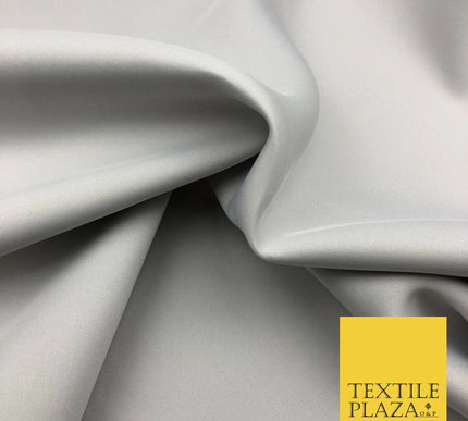 SILVER GREY Premium 2mm Neoprene Fabric Scuba Foam Dress Craft Case 59" 246