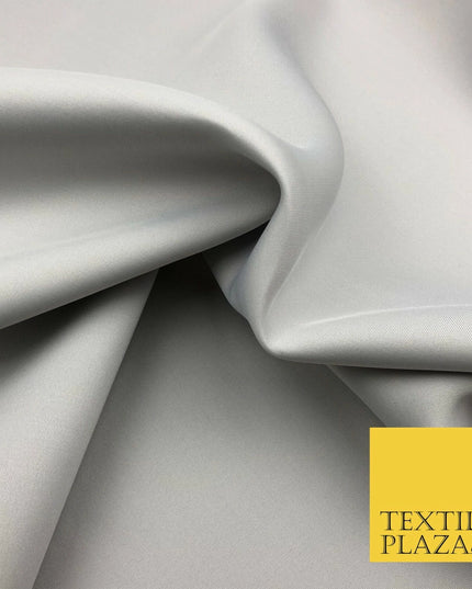 SILVER GREY Premium 2mm Neoprene Fabric Scuba Foam Dress Craft Case 59" 246