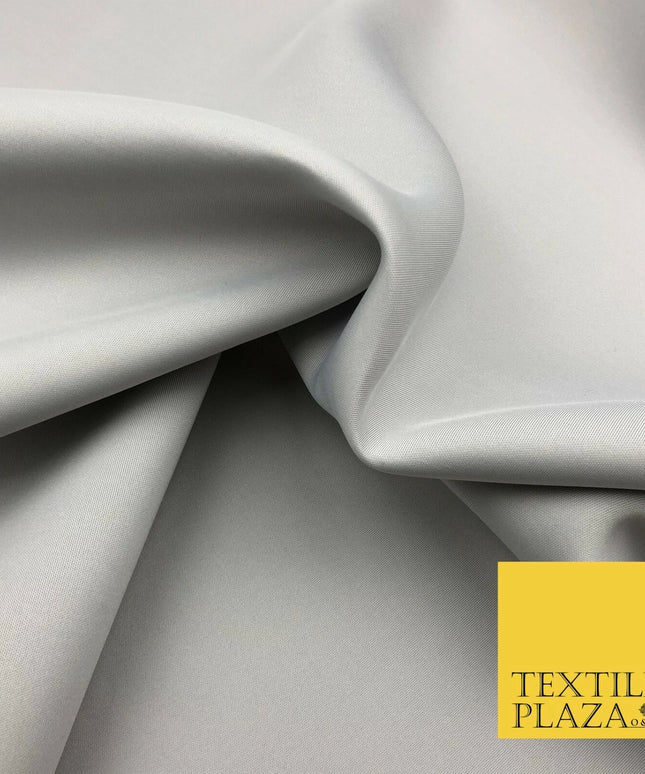SILVER GREY Premium 2mm Neoprene Fabric Scuba Foam Dress Craft Case 59" 246