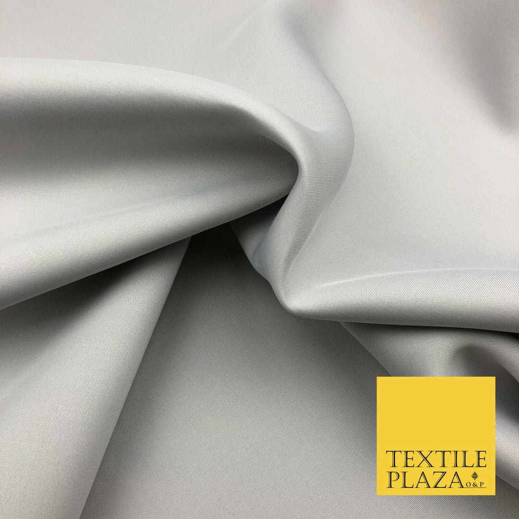 SILVER GREY Premium 2mm Neoprene Fabric Scuba Foam Dress Craft Case 59" 246