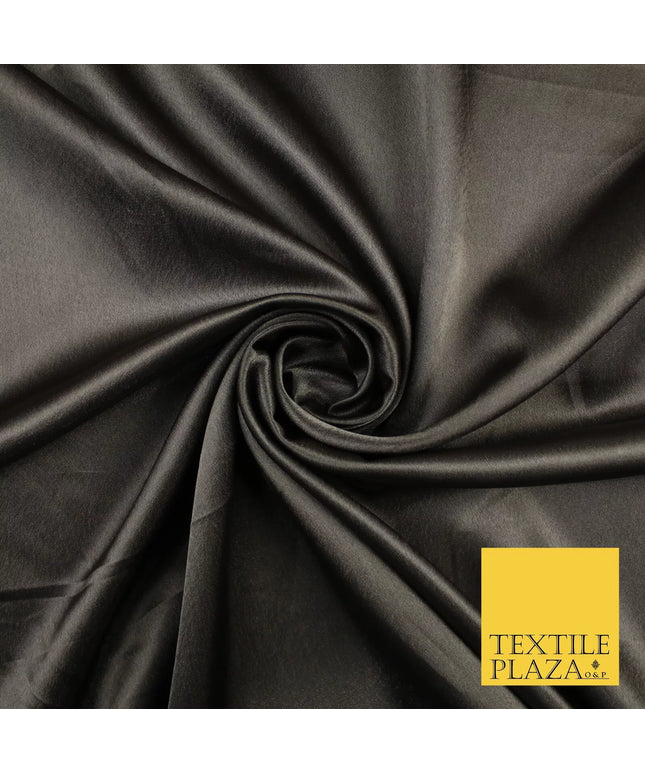 SLATE GREY Plain Solid Crepe Back Satin Fabric Material Dress Bridal 58" 10027