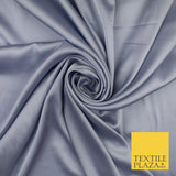 OVER 30 COLOURS Fine Silky Smooth Liquid Sateen Satin Dress Fabric Drape Lining