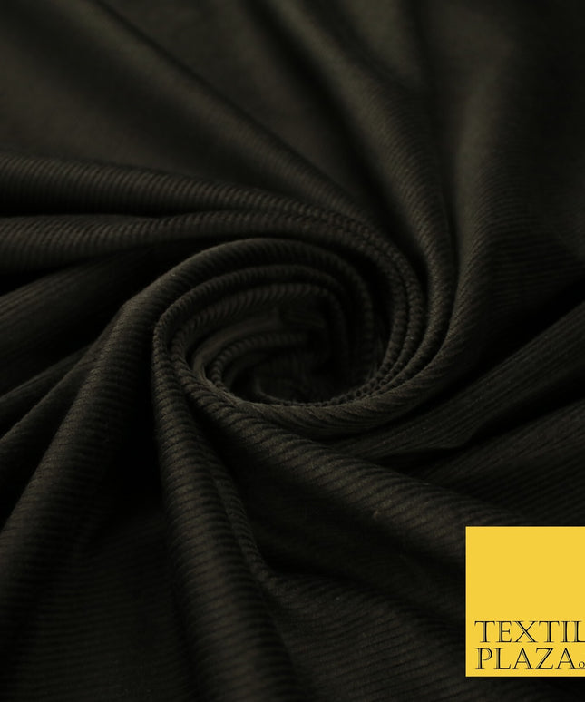 Khaki 13 Wale Needlecord Corduroy Fabric Dress Upholstery 60" 10423