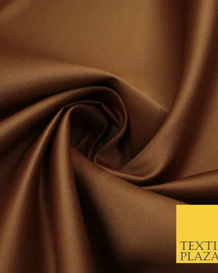 46 COLOURS Premium Plain Smooth Heavy Matt Duchess Bridal Satin Fabric Dress 60"