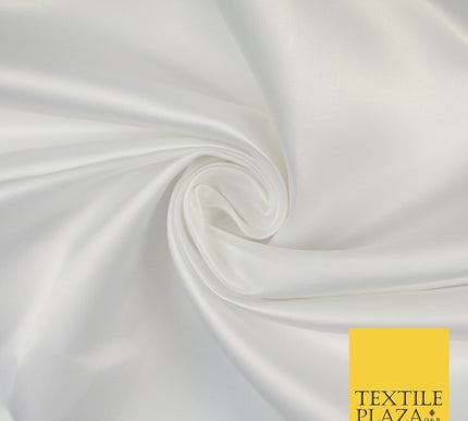 Plain Smooth Matt Duchess Satin Fabric Material Bridal Wedding Dress 58"