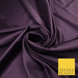 OVER 30 COLOURS Fine Silky Smooth Liquid Sateen Satin Dress Fabric Drape Lining