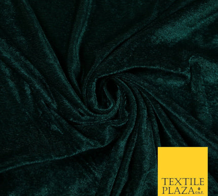 OVER 25 COLOURS Soft Plain Stretch Velvet Velour Fabric Material Dress Craft 58"