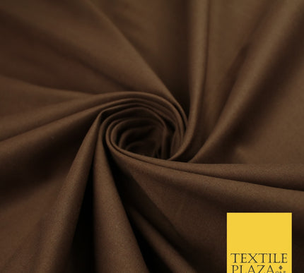 30 COLOURS - Plain Smooth Cotton Square Soft Fabric Dress Material Decor 56"