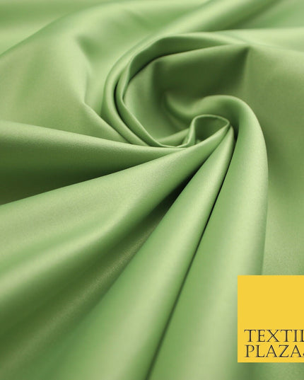 46 COLOURS Premium Plain Smooth Heavy Matt Duchess Bridal Satin Fabric Dress 60"