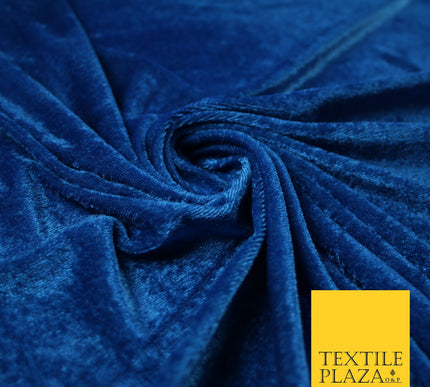 OVER 25 COLOURS Soft Plain Stretch Velvet Velour Fabric Material Dress Craft 58"