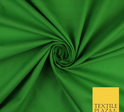 30 COLOURS - Plain Smooth Cotton Square Soft Fabric Dress Material Decor 56"