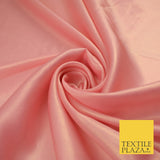 36 COLOURS - Fine Silky Metallic Foil Shimmer Satin Georgette Dress Fabric Drape