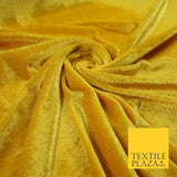 OVER 25 COLOURS Soft Plain Stretch Velvet Velour Fabric Material Dress Craft 58"