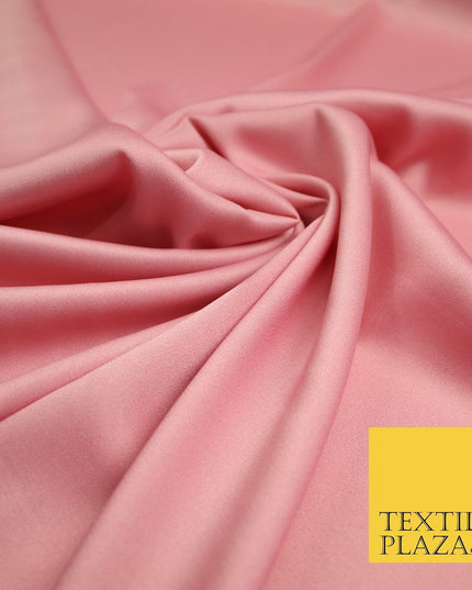 30 COLOURS- Silky Smooth Stretch Twinkle Sparkle Satin Dress Fabric Drape Lining