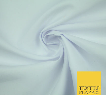 Plain Smooth 100% Polyester 230cm EXTRA WIDE Sheeting Fabric Material 7 COLOURS