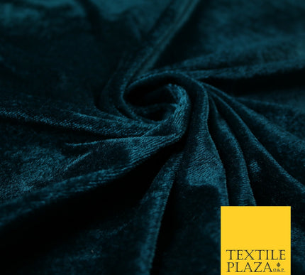 OVER 25 COLOURS Soft Plain Stretch Velvet Velour Fabric Material Dress Craft 58"