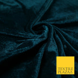 OVER 25 COLOURS Soft Plain Stretch Velvet Velour Fabric Material Dress Craft 58"