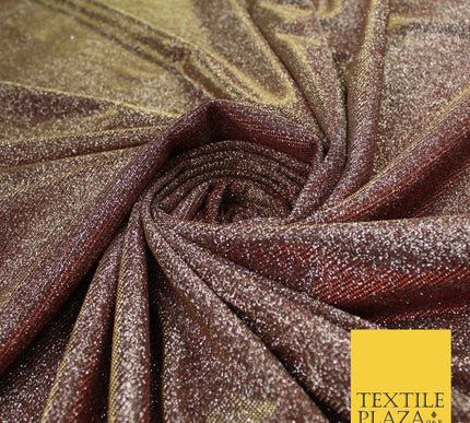 OVER 20 COLOURS - Sparkly Two Tone Glitter Stretch Shimmer Moonlight Fabric 56"
