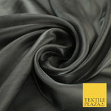 8 COLOURS Soft Glazed Shimmer Sheer Woven Polyester Satin Organza Feel Fabric