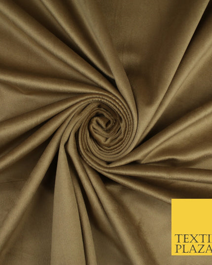 17 COLOURS - LUXURY Plush Plain Stretch Velvet Velour Fabric Material Craft 59"