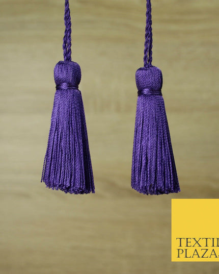 70 COLOURS Luxury Silk Soft Thread Tassels Latkans Cushion Sewing Craft Curtains