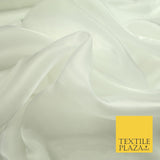 22 COLOURS - Soft Crystal Organza Shimmer Sheer Voile Draping Veil Dress Fabric