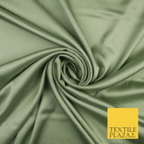 OVER 30 COLOURS Fine Silky Smooth Liquid Sateen Satin Dress Fabric Drape Lining