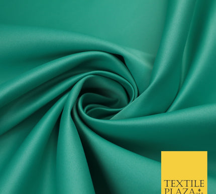 46 COLOURS Premium Plain Smooth Heavy Matt Duchess Bridal Satin Fabric Dress 60"