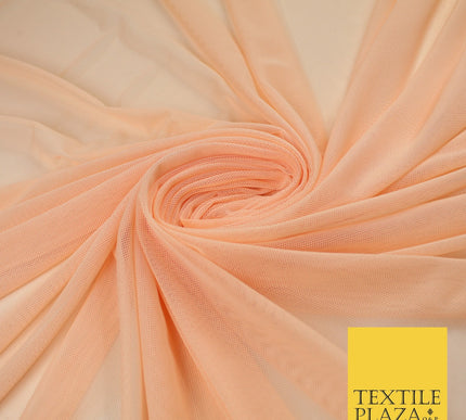 12 COLOURS Soft Power Mesh 4 Way Stretch Net Dress Dance Lingerie Fabric 58"