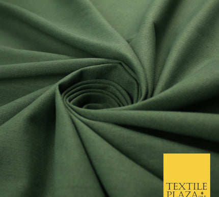 OVER 20 COLOURS - Plain Soft LINEN LOOK 100% Polyester Fabric Dress Craft 54"