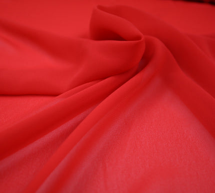 OVER 25 COLOURS Premium Plain Dyed Chiffon Fine Soft Georgette Dress Sari Fabric