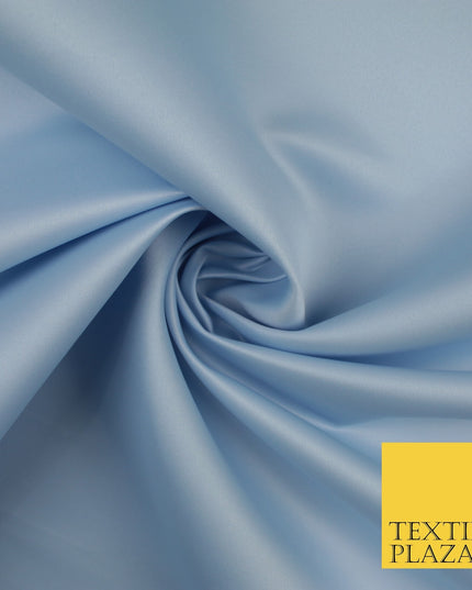 46 COLOURS Premium Plain Smooth Heavy Matt Duchess Bridal Satin Fabric Dress 60"