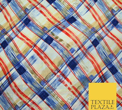 Mix Floral Animal Abstract Printed Fine Crepe Polyester Summer Dress Fabric 58"