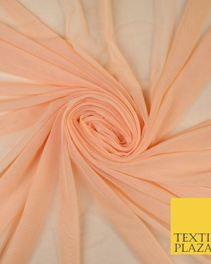 12 COLOURS Soft Power Mesh 4 Way Stretch Net Dress Dance Lingerie Fabric 58"