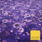 Mix Floral Animal Abstract Printed Fine Crepe Polyester Summer Dress Fabric 58"