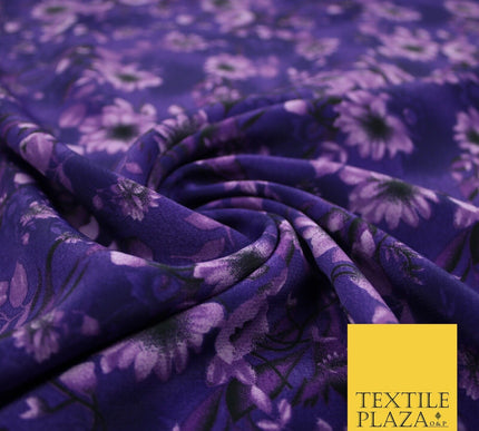 Mix Floral Animal Abstract Printed Fine Crepe Polyester Summer Dress Fabric 58"