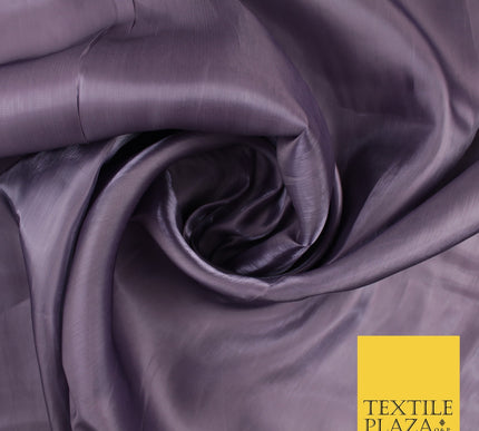8 COLOURS Soft Glazed Shimmer Sheer Woven Polyester Satin Organza Feel Fabric