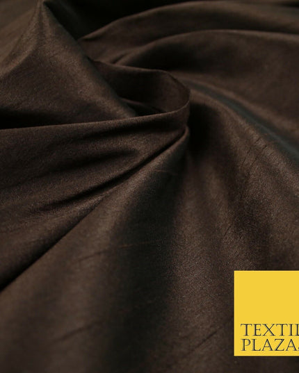 Plain Dyed Faux Dupion Raw Silk Matte Shantung 100% Polyester Fabric Material58"