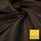 Plain Dyed Faux Dupion Raw Silk Matte Shantung 100% Polyester Fabric Material58"