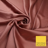 OVER 30 COLOURS Fine Silky Smooth Liquid Sateen Satin Dress Fabric Drape Lining