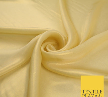 36 COLOURS - Fine Silky Metallic Foil Shimmer Satin Georgette Dress Fabric Drape