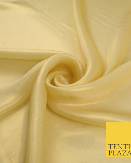 36 COLOURS - Fine Silky Metallic Foil Shimmer Satin Georgette Dress Fabric Drape