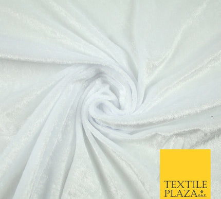 OVER 25 COLOURS Soft Plain Stretch Velvet Velour Fabric Material Dress Craft 58"