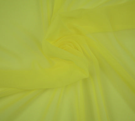 OVER 25 COLOURS Premium Plain Dyed Chiffon Fine Soft Georgette Dress Sari Fabric